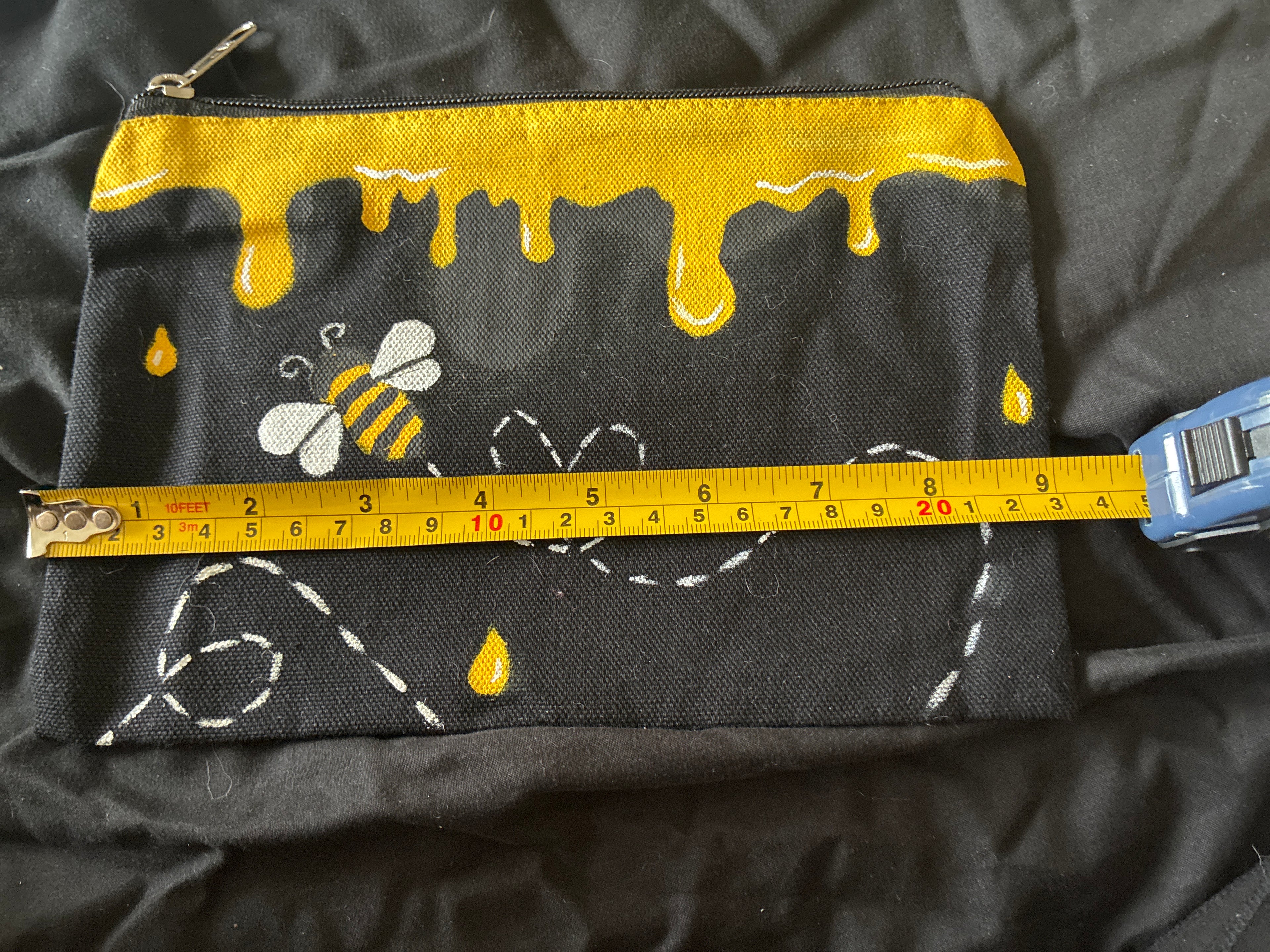 Medium Hand Painted To Go bag