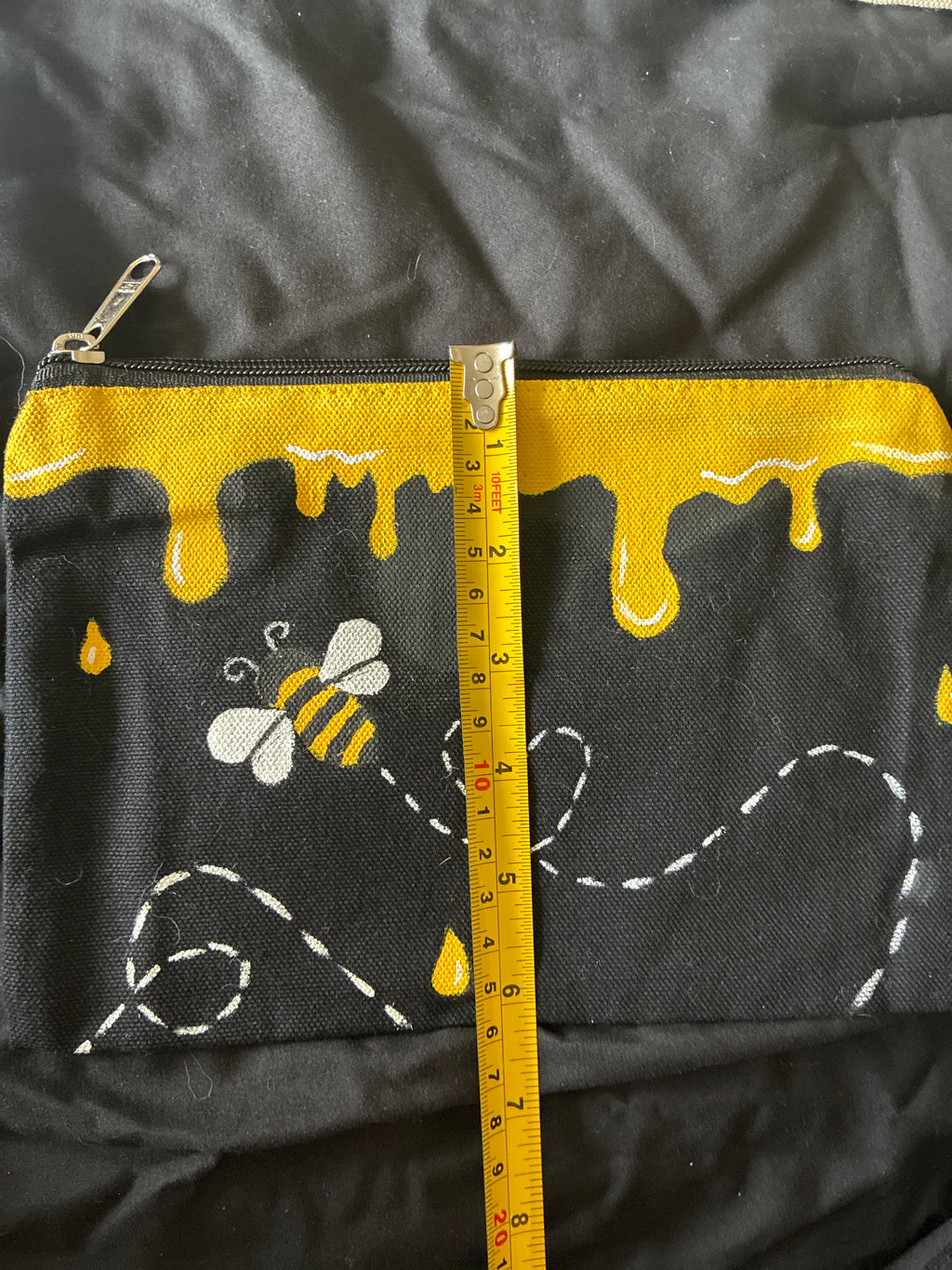 Medium Hand Painted To Go bag