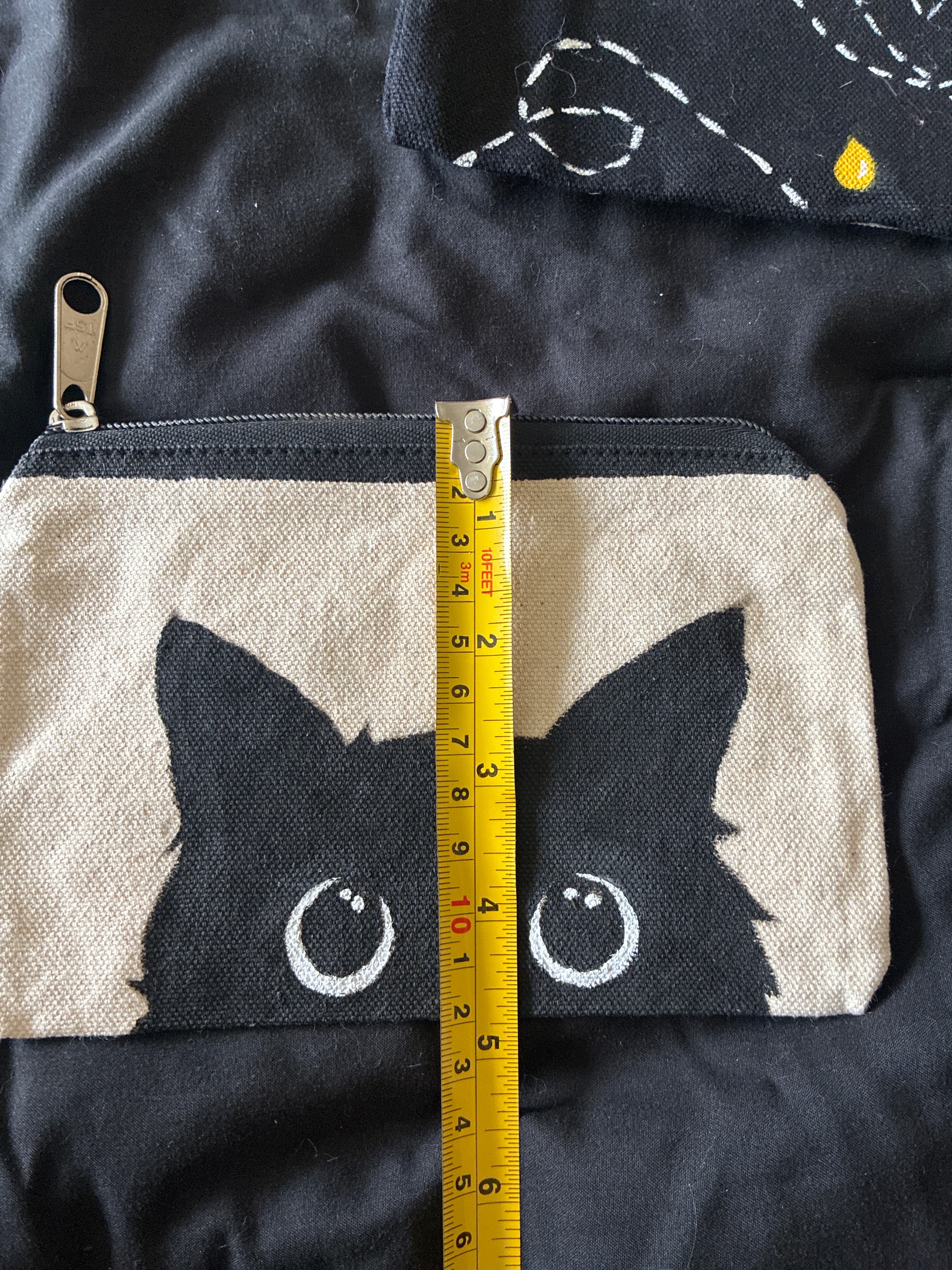 Small Hand painted Go Bag