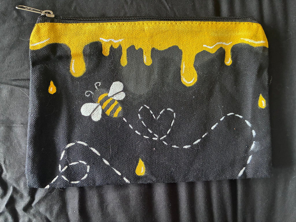 Medium Hand Painted To Go bag
