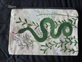 Medium hand painted to go bag ￼