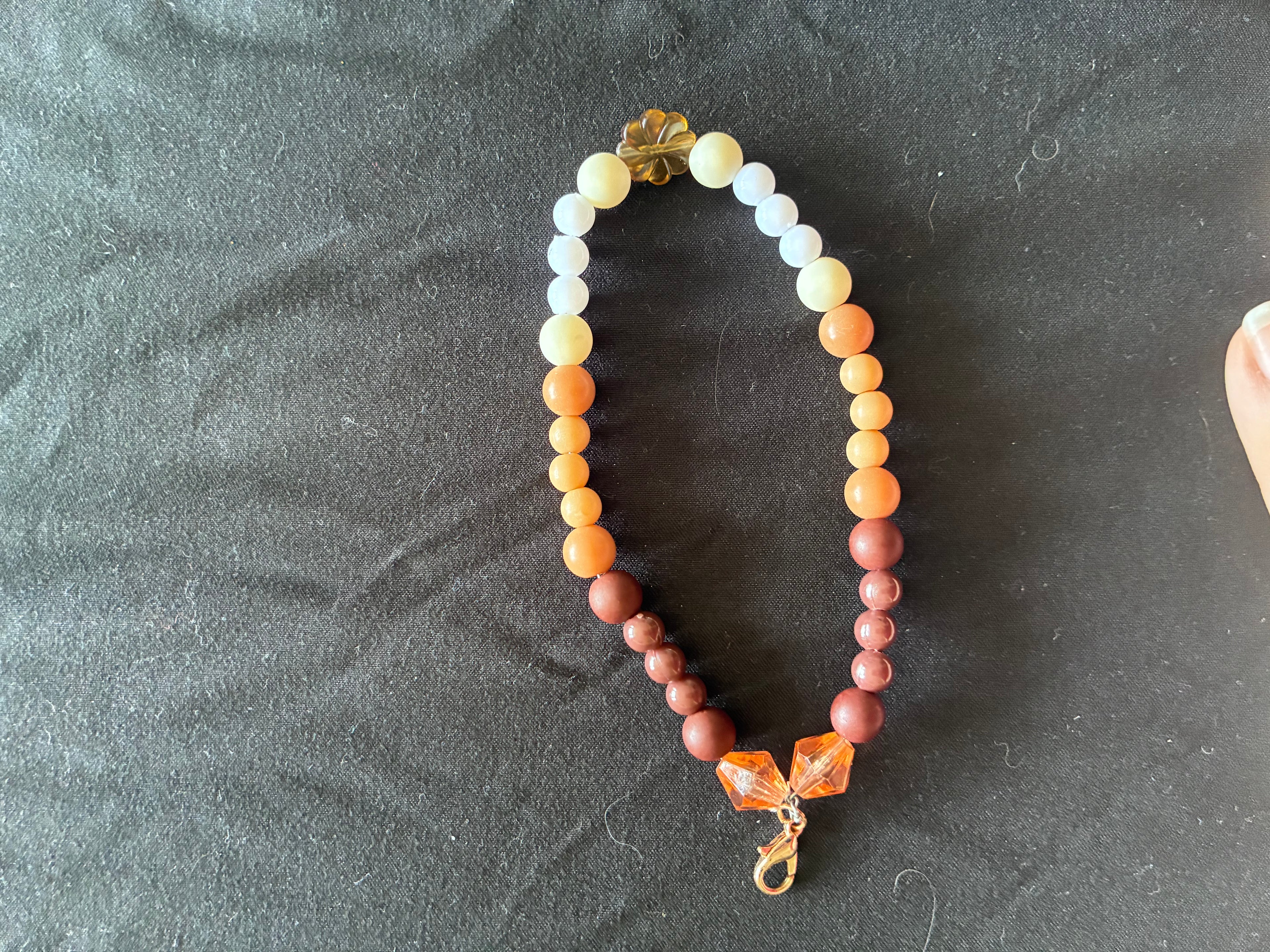 Bag charm/ wristlet keychain
